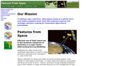 Desktop Screenshot of pasturesfromspace.csiro.au