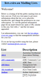 Mobile Screenshot of lists.csiro.au