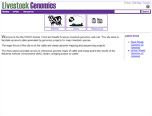 Tablet Screenshot of livestockgenomics.csiro.au
